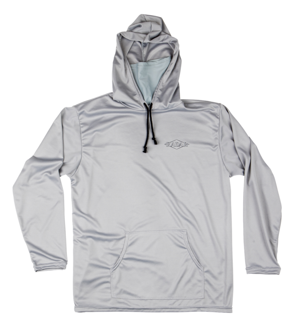 Radar Hoodie Solar Barrier w/Neck Gator Ivory S 2023