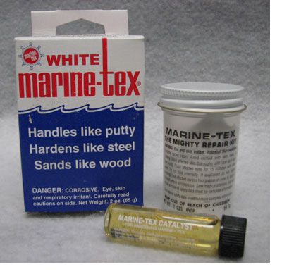 Marine Tex Fiberglass Repair 